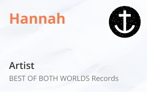 Namensschild-Vorlage: Hannah, Best of Both Worlds Records