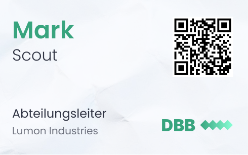 Namensschild-Vorlage: Mark Scout, Lumon Industries