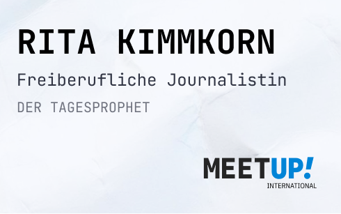 Namensschild-Vorlage: Rita Kimmkorn, Der Tagesprophet